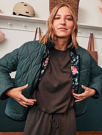 Chaqueta cálida reversible