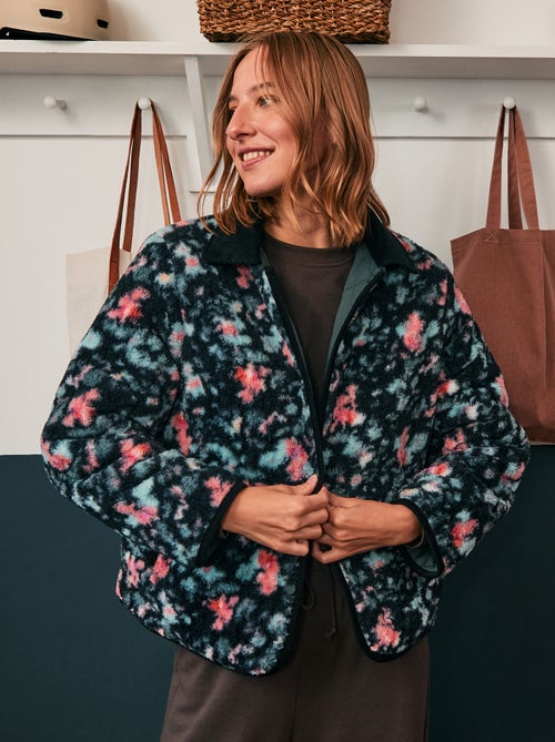 Chaqueta cálida reversible - Kiabi