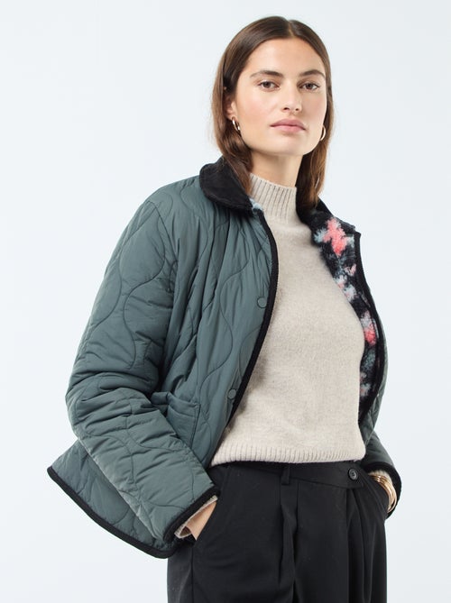 Chaqueta cálida reversible - Kiabi