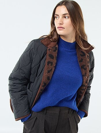 Chaqueta cálida reversible