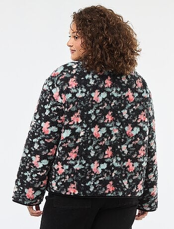 Chaqueta cálida workwear reversible con cierre a presión