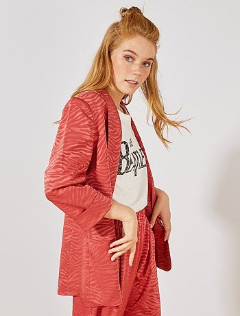 Chaqueta cebra - Kiabi