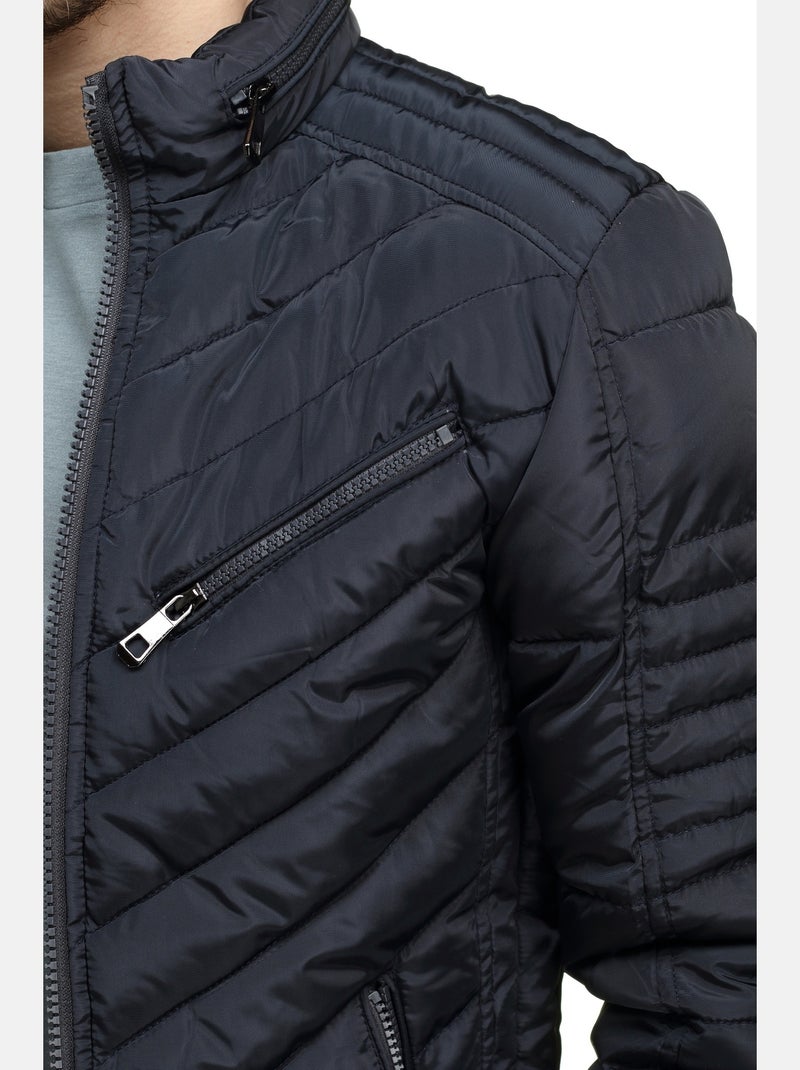 Chaqueta con bolsillos - mentex Azul oscuro - Kiabi