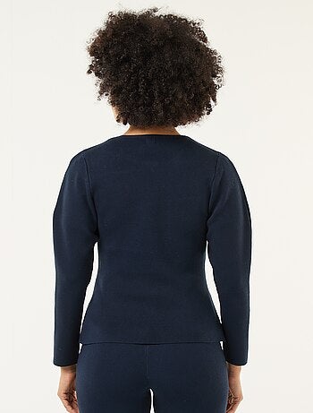 Chaqueta con botones dorados