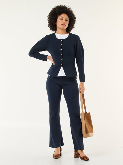 Chaqueta con botones dorados - Kiabi