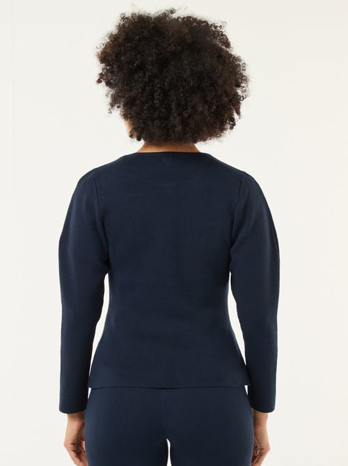 Chaqueta con botones dorados - Kiabi