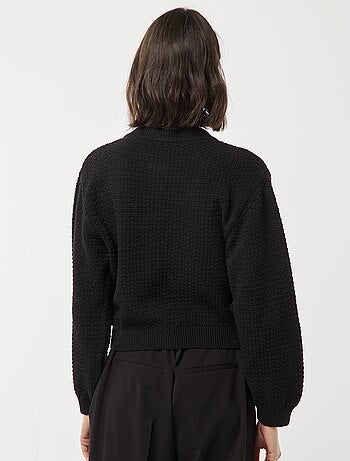 Chaqueta con botones dorados de fantasía