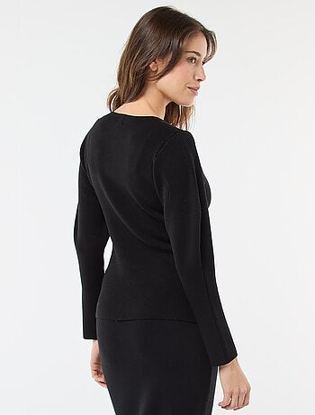 Chaqueta con botones dorados