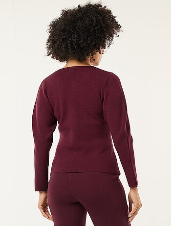 Chaqueta con botones dorados