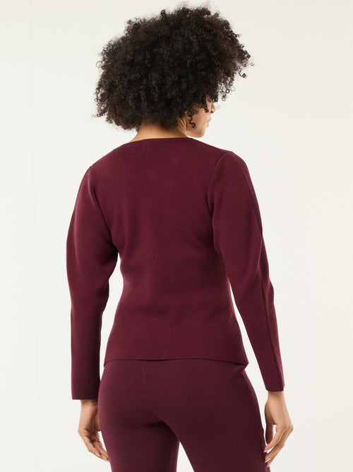 Chaqueta con botones dorados - Kiabi