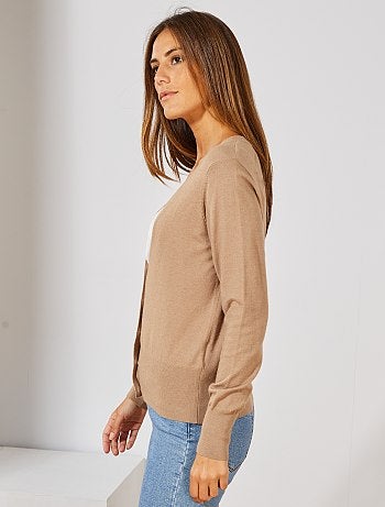 Chaqueta con botones nacarados - Kiabi