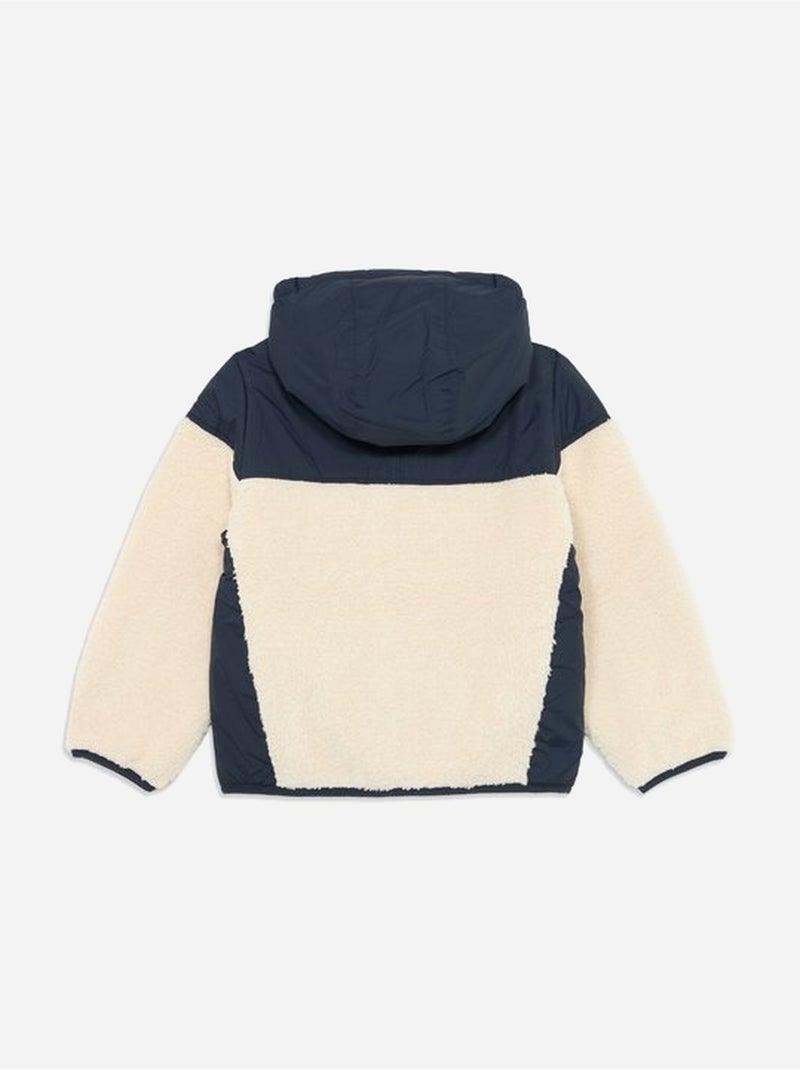 Chaqueta con capucha - k-way Crudo - Kiabi