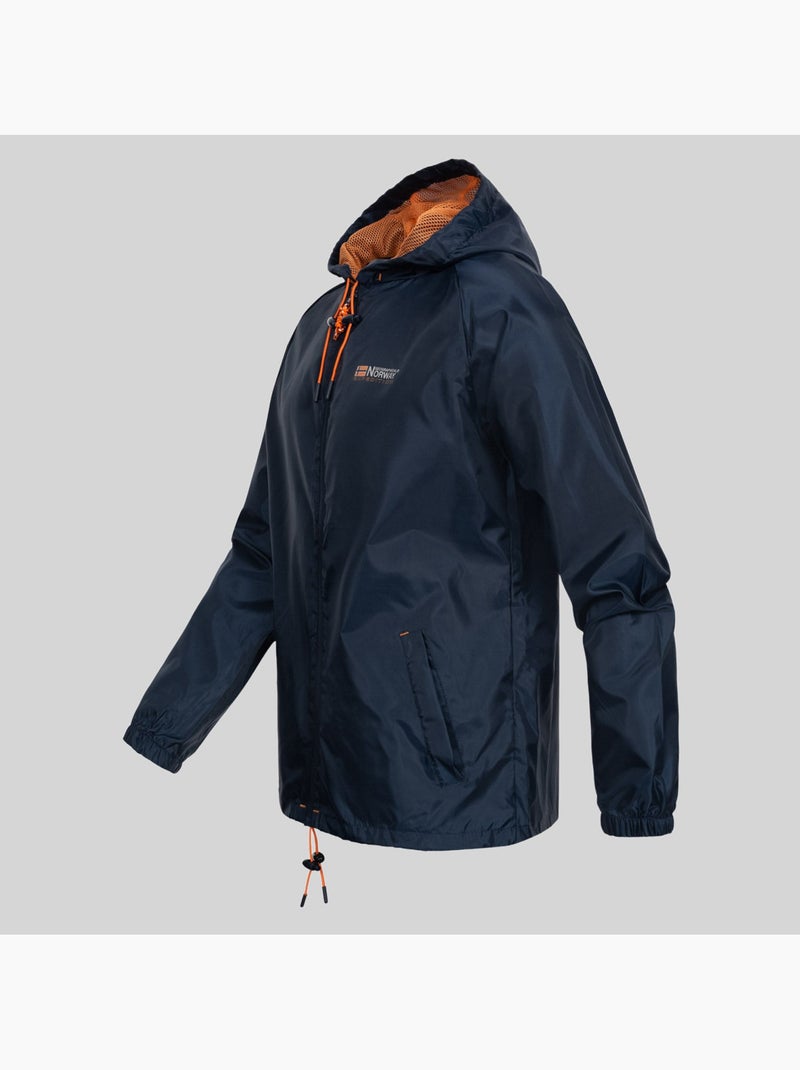 Chaqueta con capucha boat – geographical norway Azul marino - Kiabi