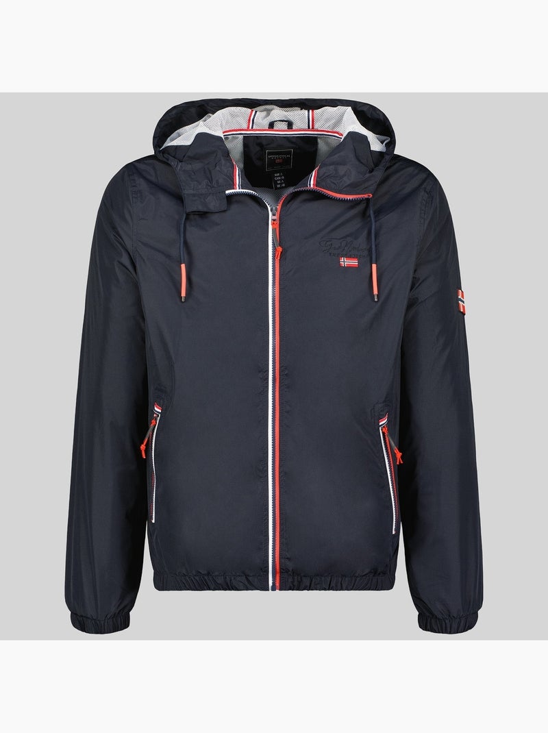 Chaqueta con capucha bolby – geographical norway Azul marino - Kiabi