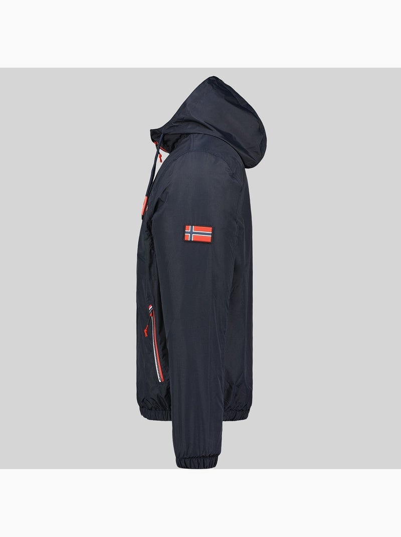 Chaqueta con capucha bolby – geographical norway Azul marino - Kiabi