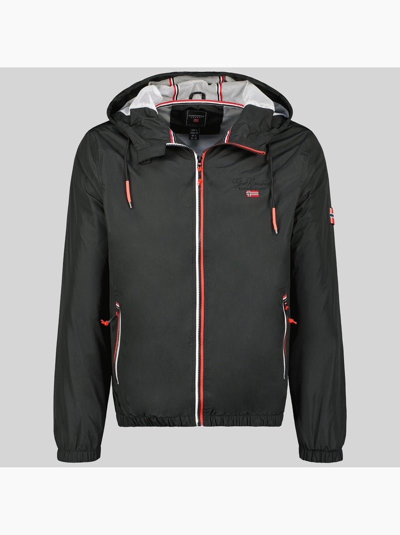 Chaqueta con capucha bolby – geographical norway Negro - Kiabi