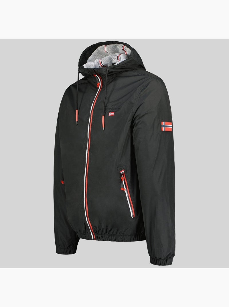 Chaqueta con capucha bolby – geographical norway Negro - Kiabi