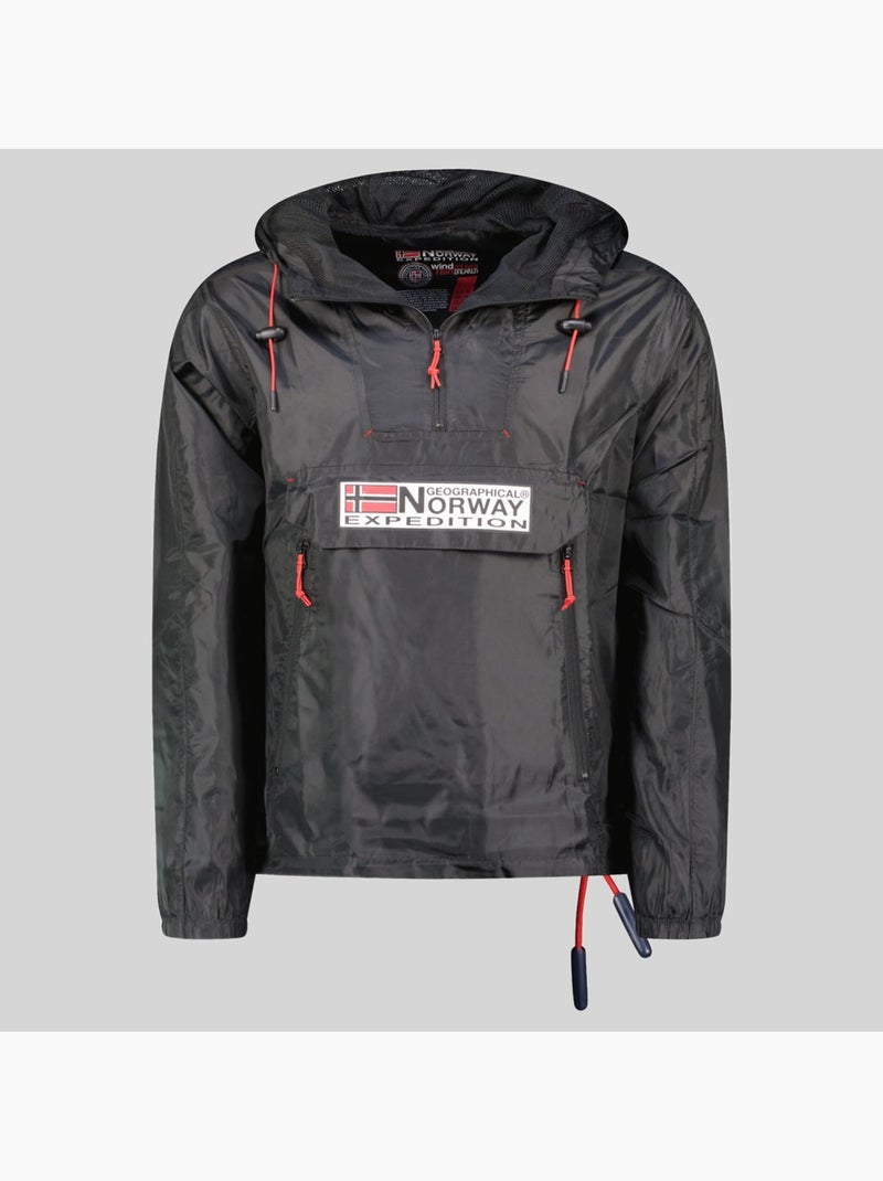 Chaqueta con capucha choupa – geographical norway Negro - Kiabi