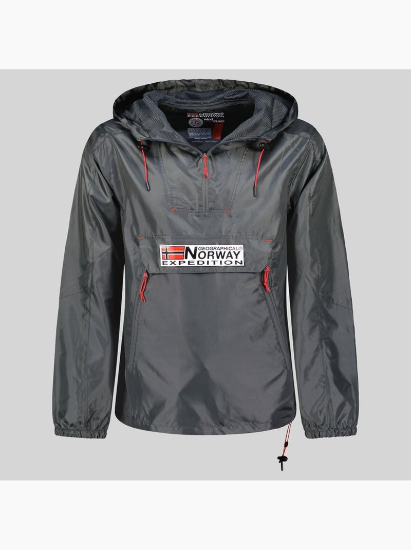 Chaqueta con capucha choupa – geographical norway Negro - Kiabi