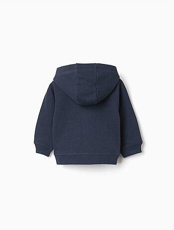 Chaqueta con capucha con bordado bouclé ZY