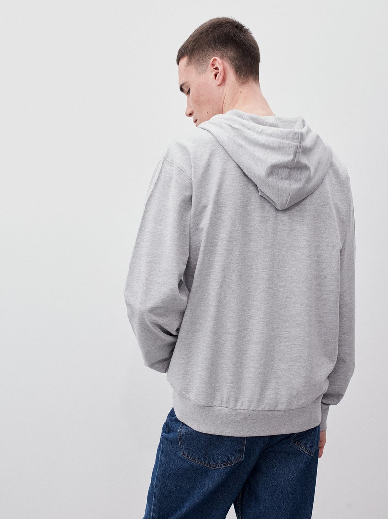 Chaqueta con capucha de jersey, MO Fashion Gris - Kiabi
