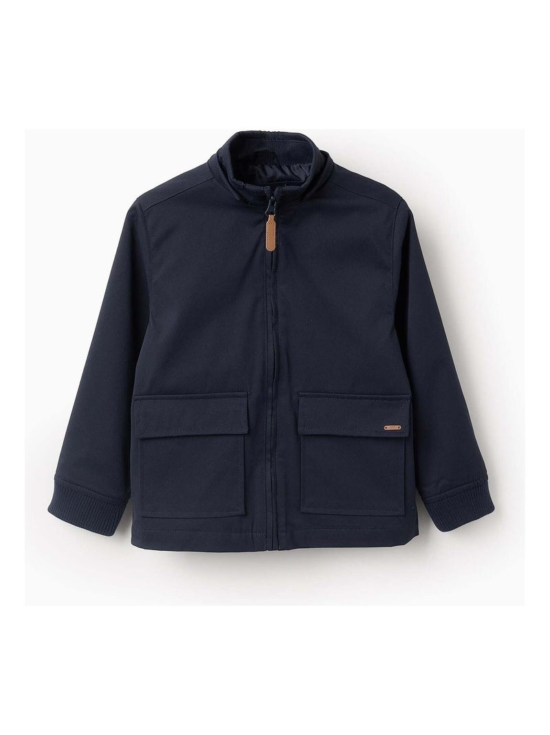 Chaqueta con capucha desmontable Azul oscuro - Kiabi