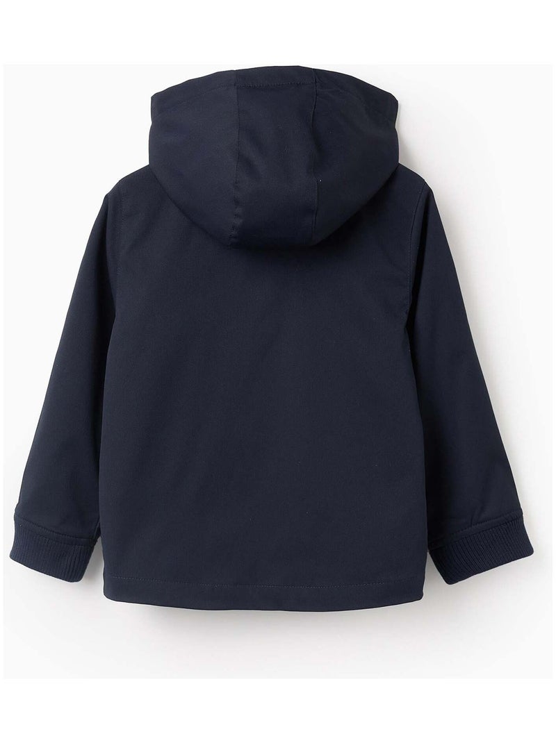 Chaqueta con capucha desmontable Azul oscuro - Kiabi