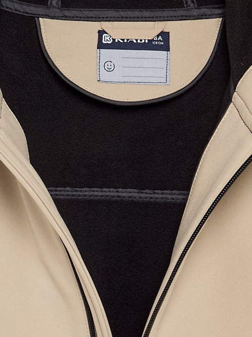 Chaqueta con capucha forrada de micropolar - Kiabi Chaqueta con capucha forrada de micropolar - Kiabi