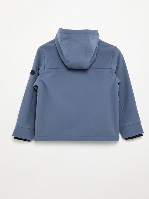 Chaqueta con capucha forrada de micropolar - Kiabi Chaqueta con capucha forrada de micropolar - Kiabi