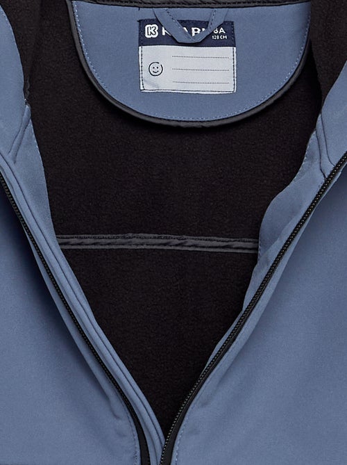 Chaqueta con capucha forrada de micropolar - Kiabi Chaqueta con capucha forrada de micropolar - Kiabi