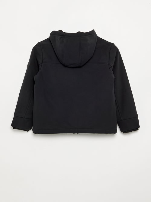 Chaqueta con capucha forrada de micropolar - Kiabi Chaqueta con capucha forrada de micropolar - Kiabi