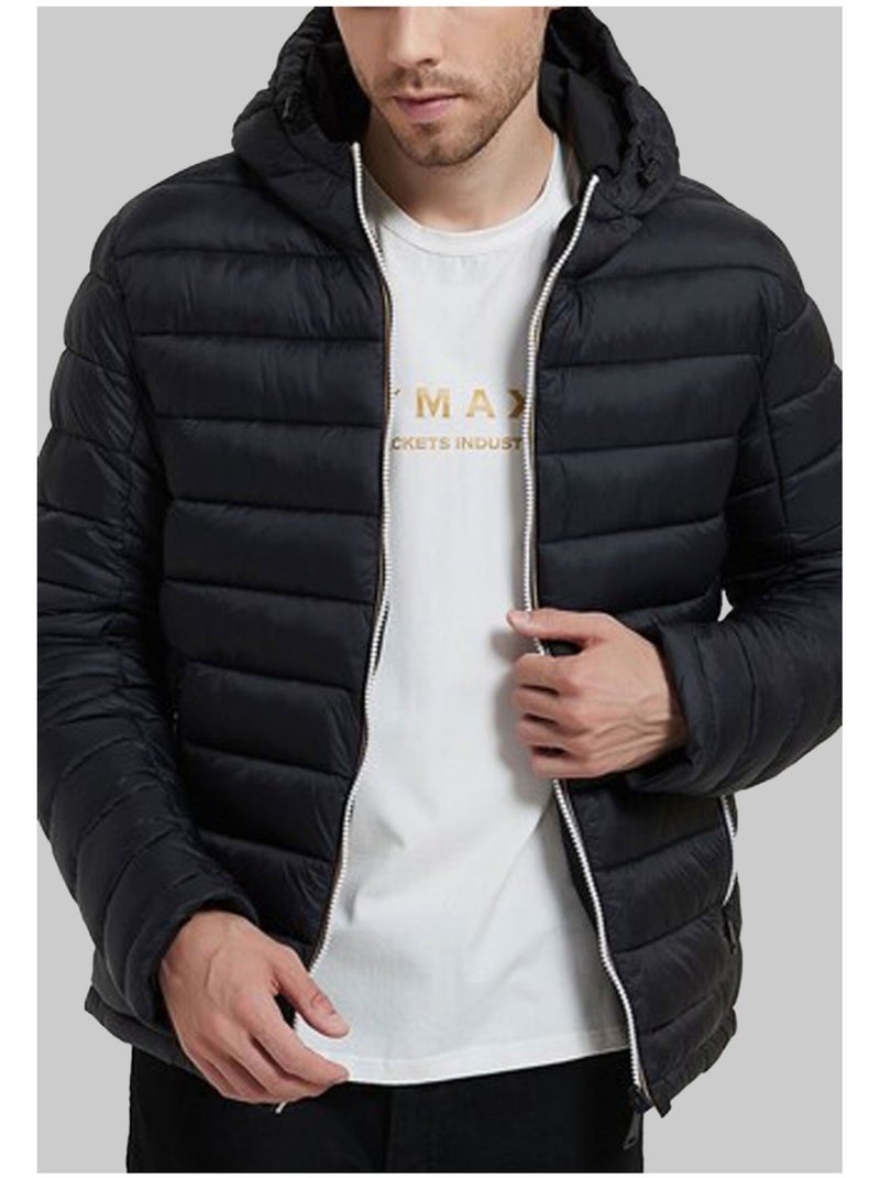 chaqueta con capucha Kebello Negro Negro - Kiabi