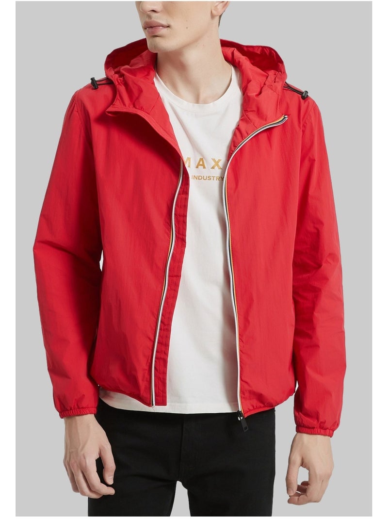 Chaqueta con capucha Kebello Rojo - Kiabi