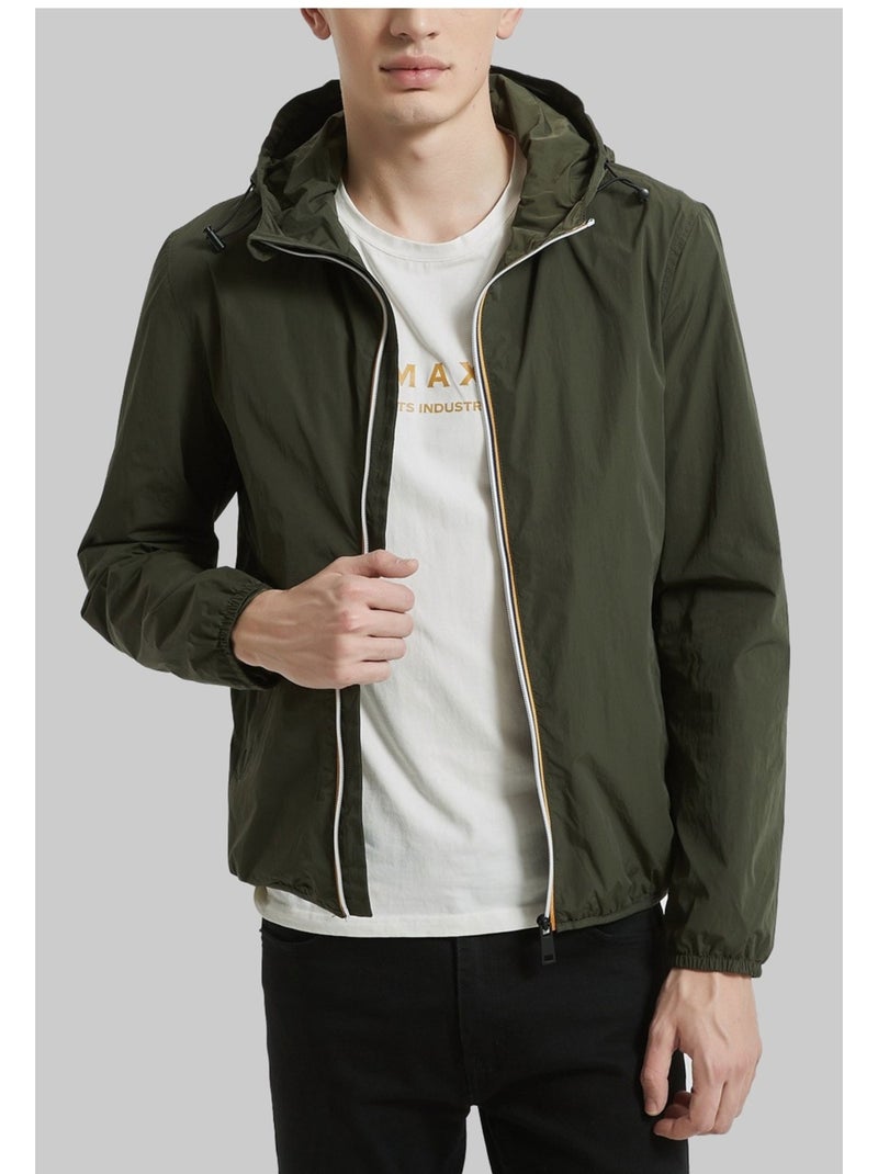 Chaqueta con capucha Kebello Verde - Kiabi