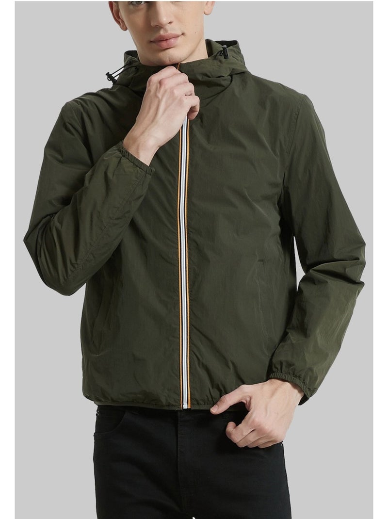 Chaqueta con capucha Kebello Verde - Kiabi