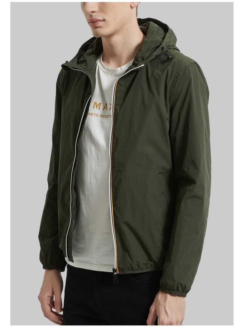 Chaqueta con capucha Kebello Verde - Kiabi