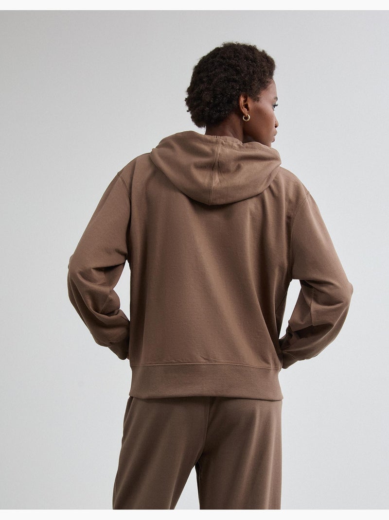 Chaqueta con capucha, mo fashion Beige - Kiabi