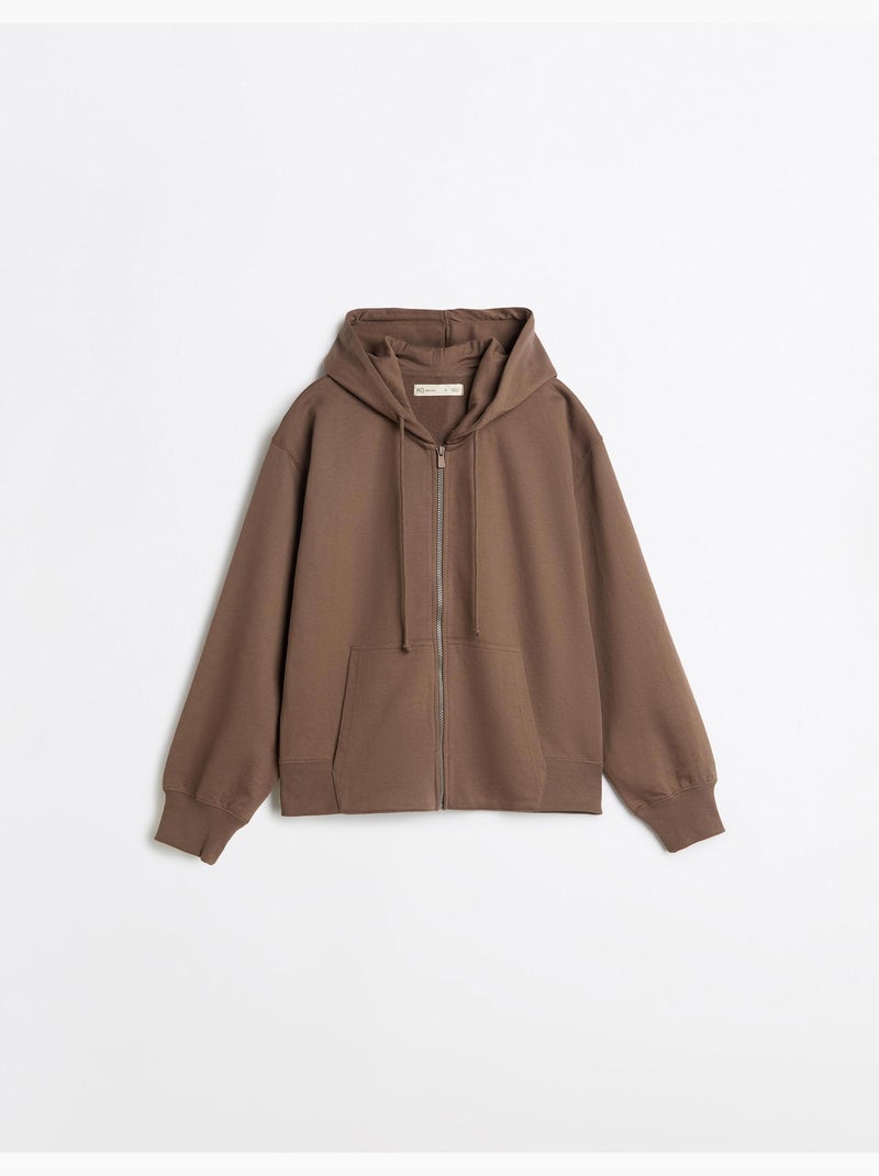 Chaqueta con capucha, mo fashion Beige - Kiabi