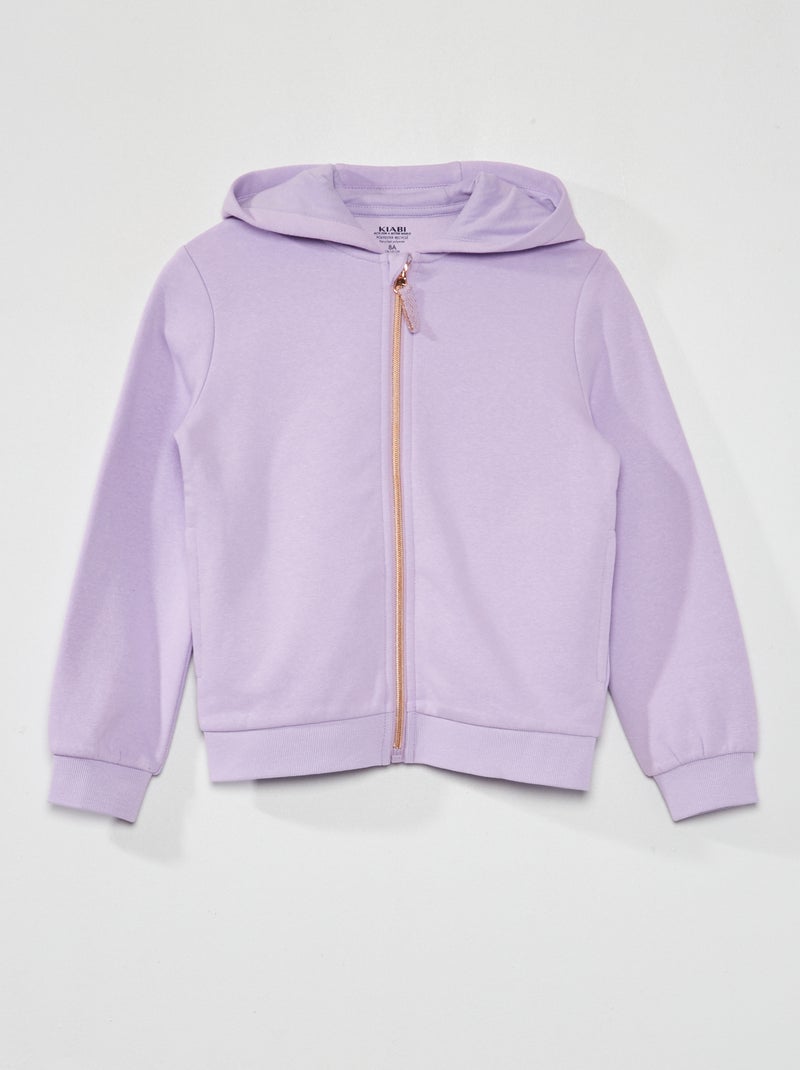 Chaqueta con capucha PURPURA - Kiabi