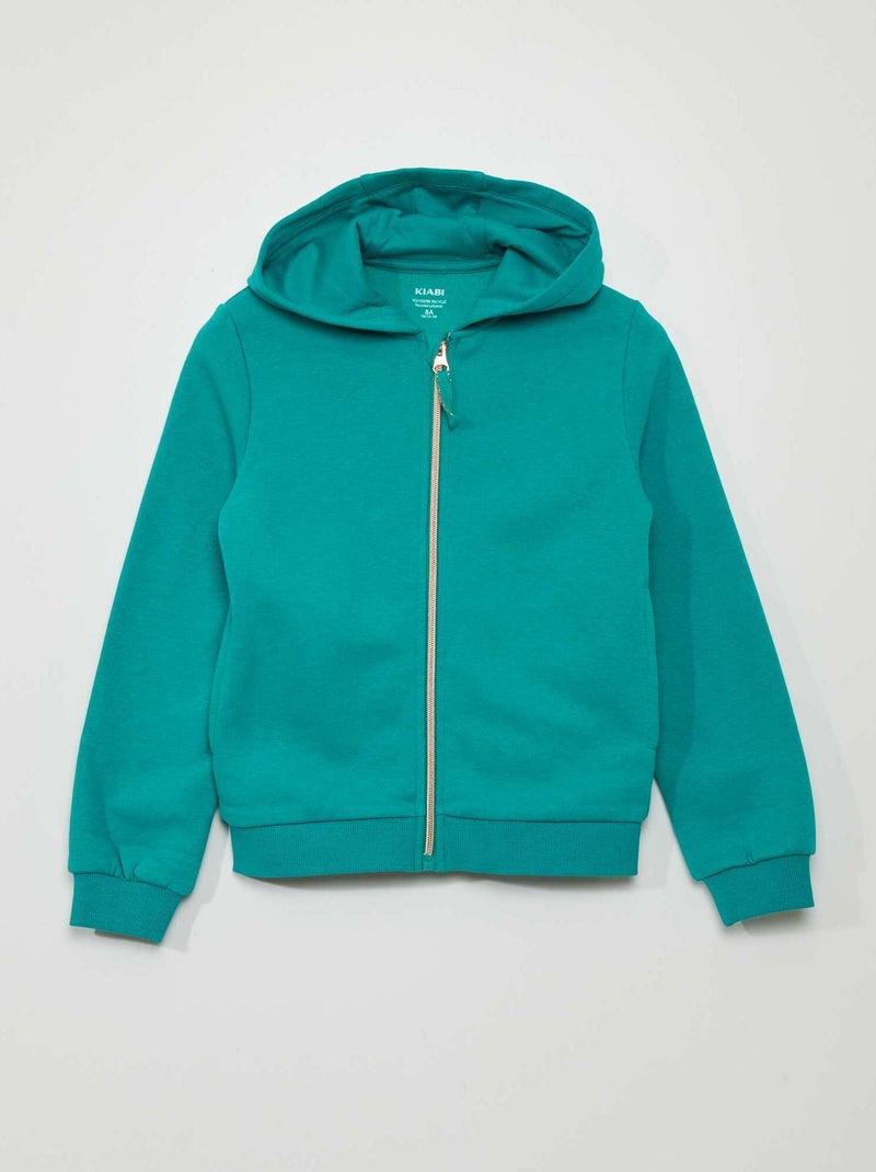 Chaqueta con capucha VERDE - Kiabi