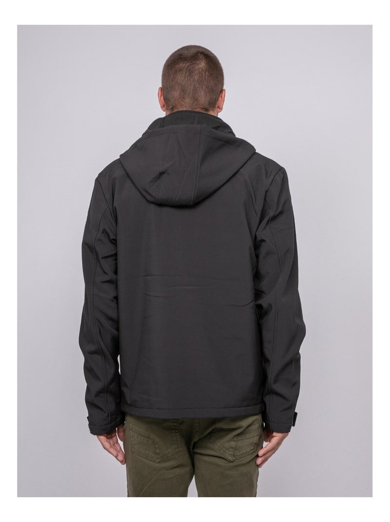 Chaqueta con capucha WALUSKA Negro - Kiabi