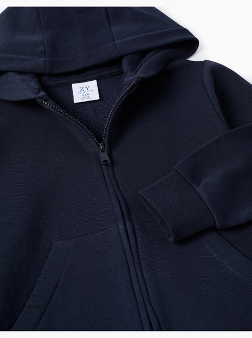 Chaqueta con capucha y bolsillos - Kiabi