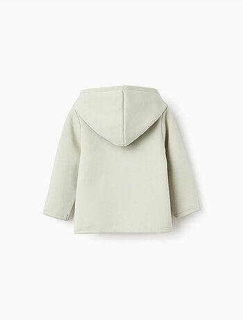 Chaqueta con capucha y forro polar térmico