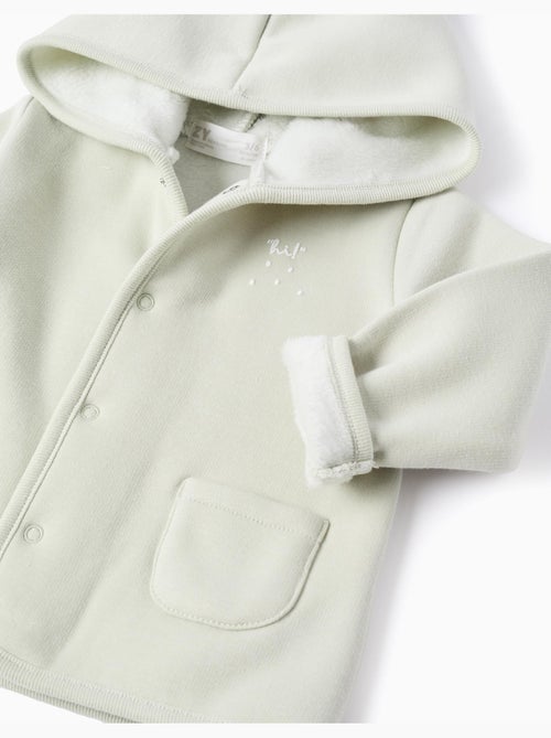 Chaqueta con capucha y forro polar térmico - Kiabi