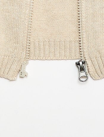 Chaqueta con cremallera - colección fácil de poner