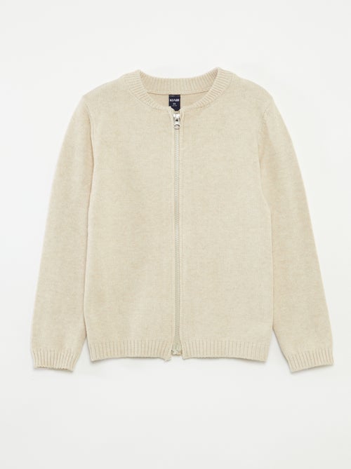 Chaqueta con cremallera - colección fácil de poner - Kiabi