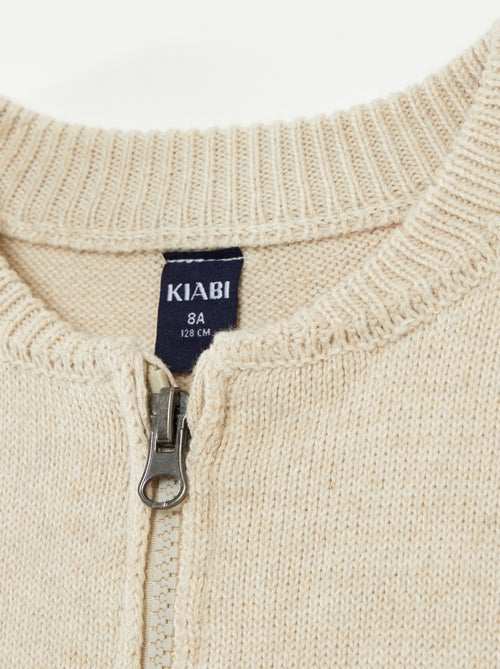 Chaqueta con cremallera - colección fácil de poner - Kiabi