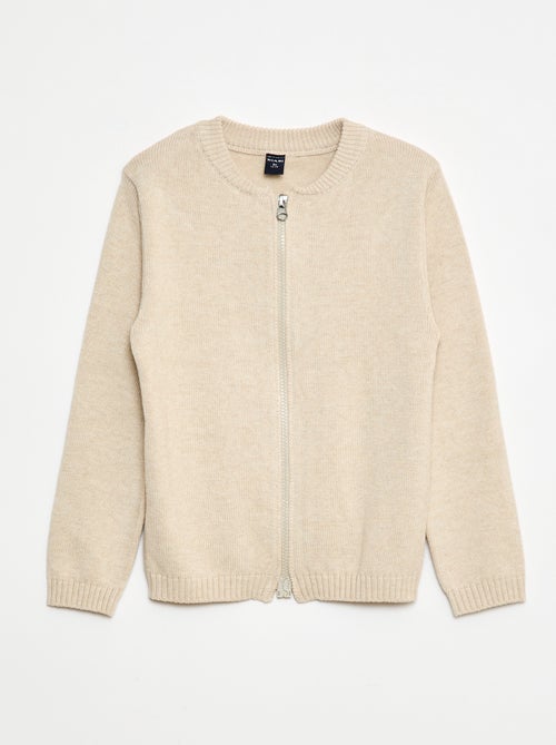 Chaqueta con cremallera - colección fácil de poner - Kiabi