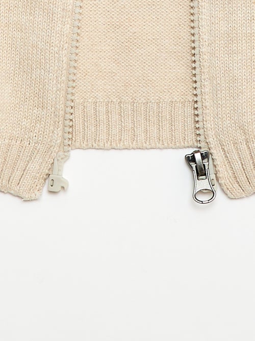 Chaqueta con cremallera - colección fácil de poner - Kiabi