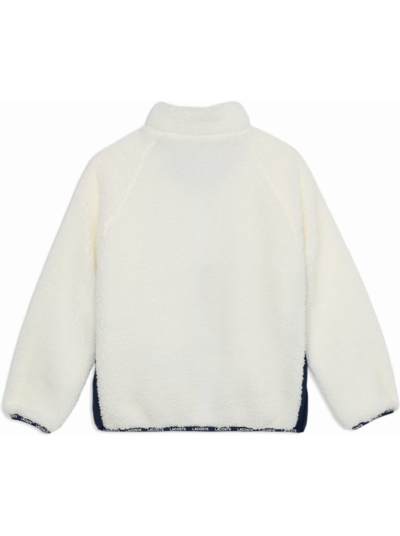 Chaqueta con cremallera - lacoste Blanco Azul - Kiabi